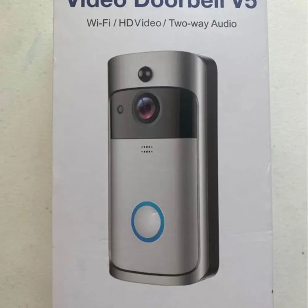NEW!! Video doorbell V5 bluetooth night vision Wi-Fi/HD video/Two-way